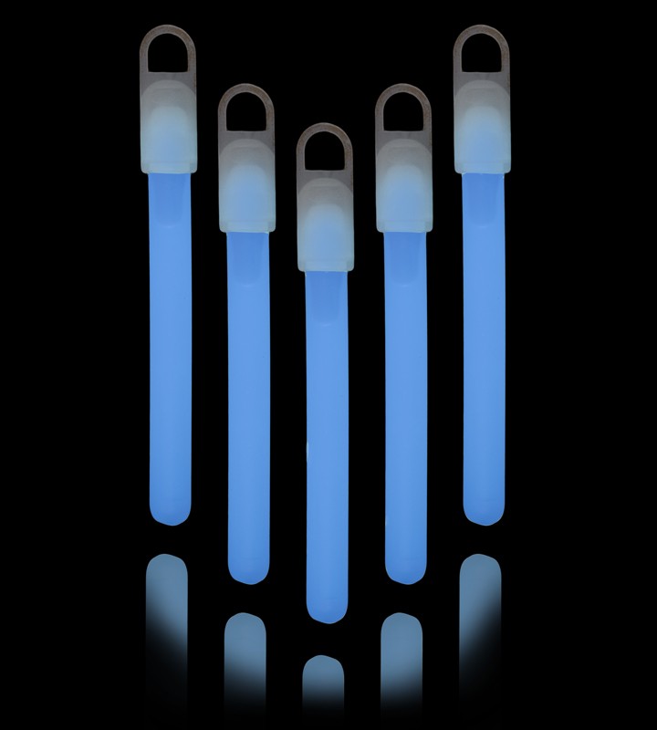 4” Blue PREMIUM LIGHT STICKS (pack Of 50)