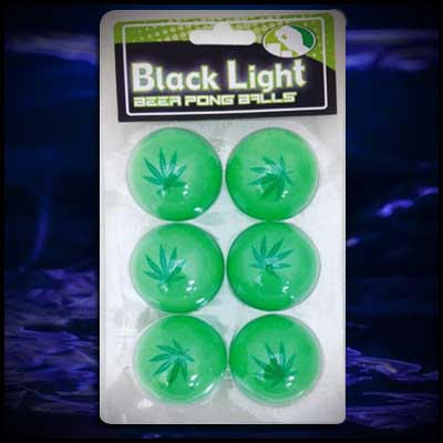Beer Pong – Blacklight Responsive Leaf