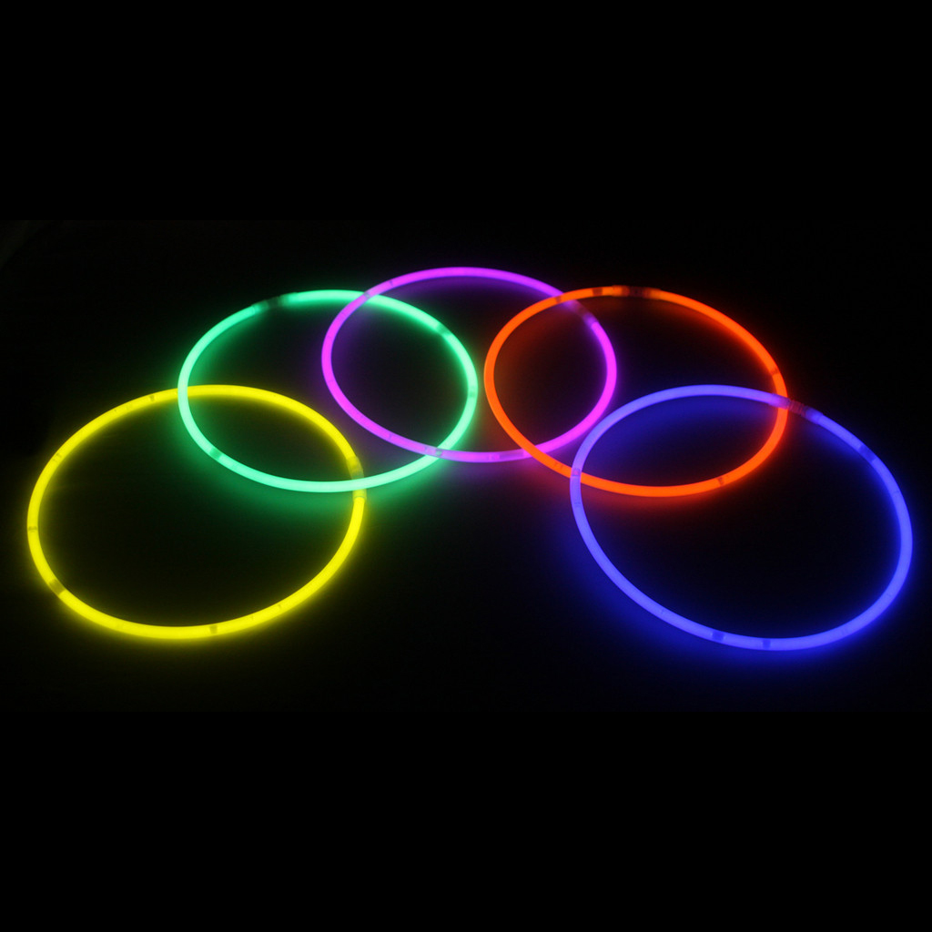 22″ Glow Necklaces Mix Color