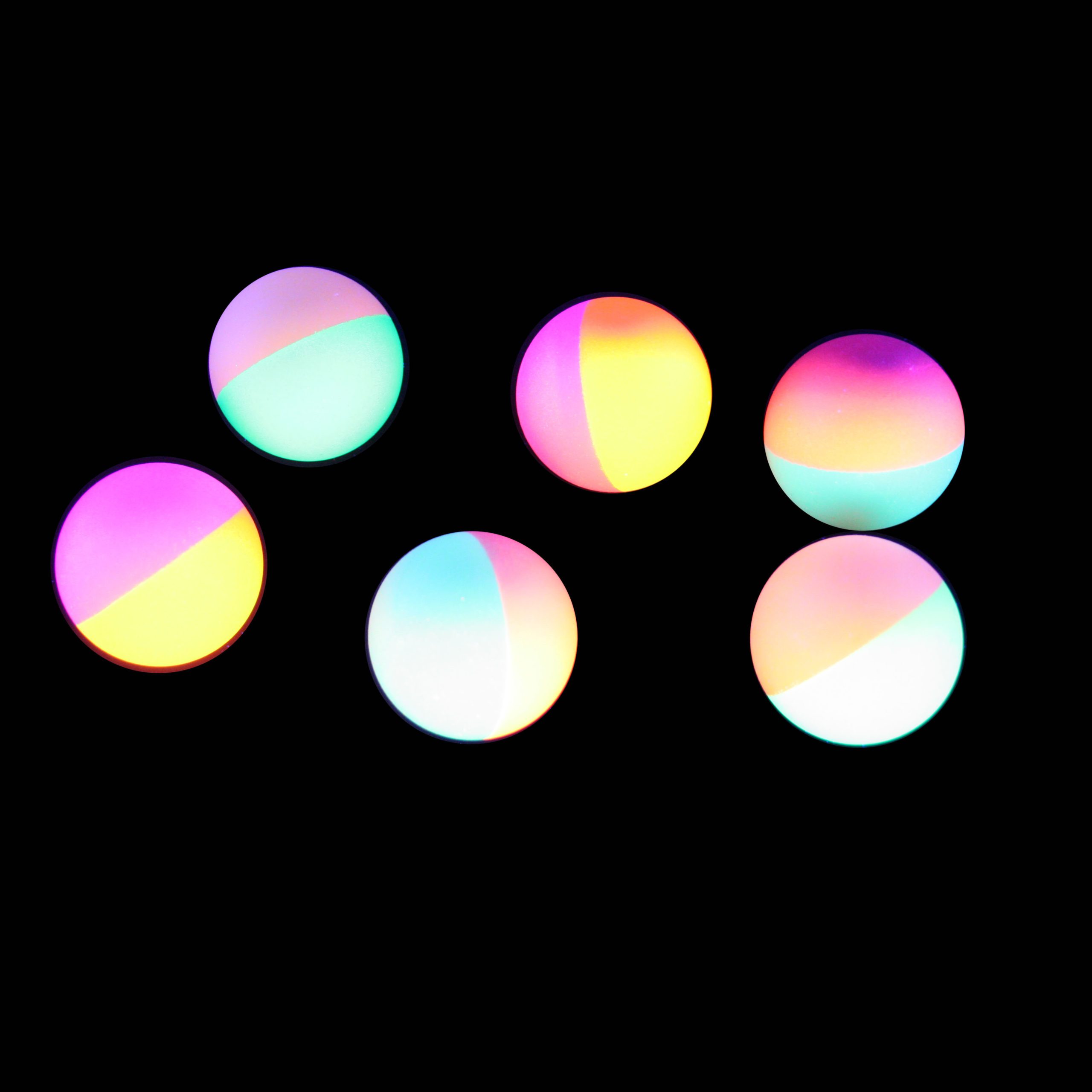 Two Colors Ping Pong Balls