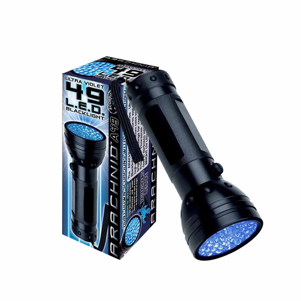 Blacklight Flashlight – A49 UV 49LED
