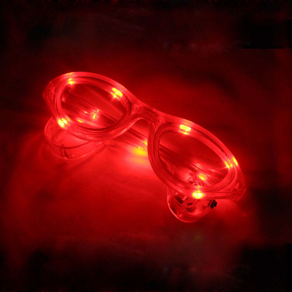 Glasses ( RED ) – Flashing LED
