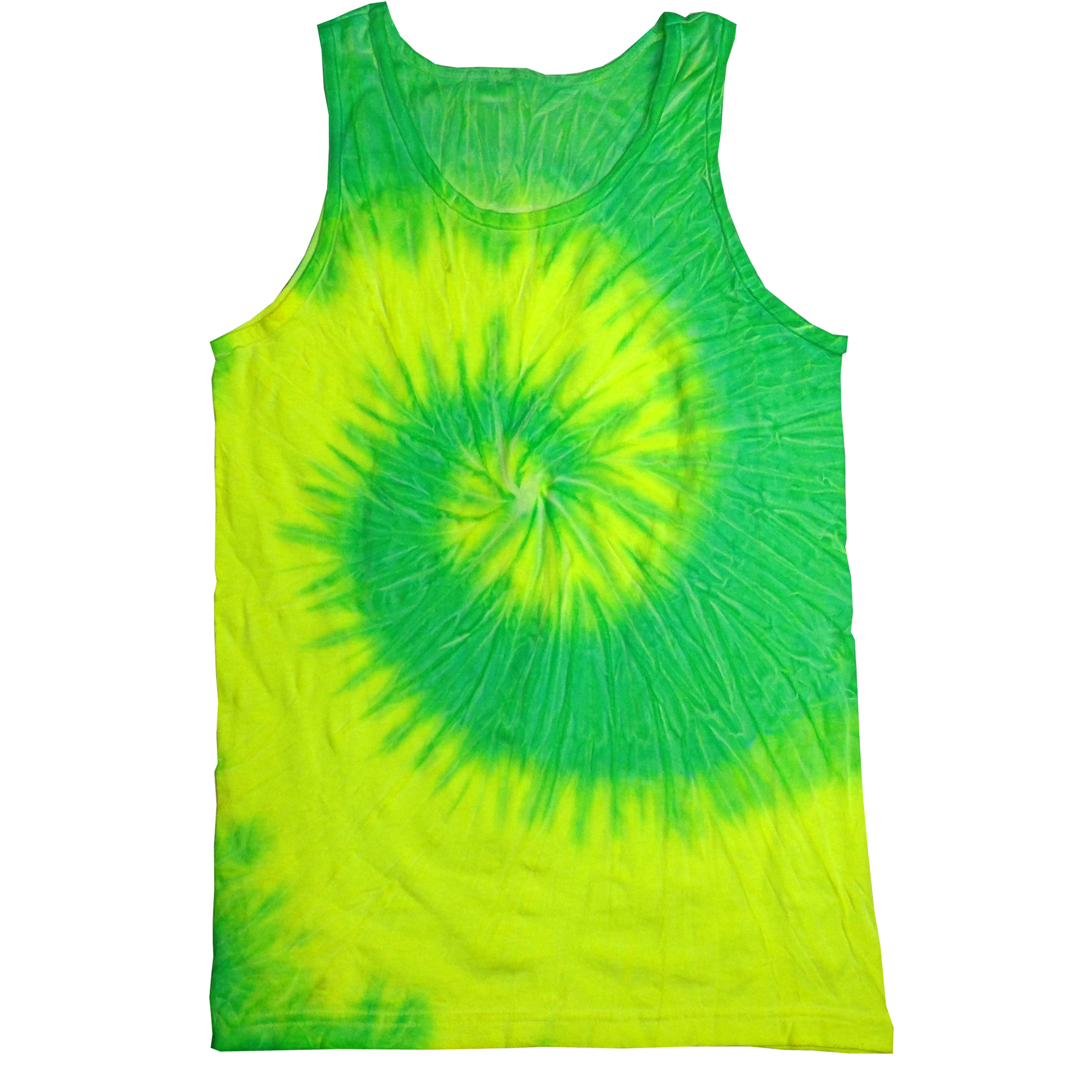 UV Tank Top – Green Swirl