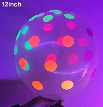 Illusion UV Balloons (100 Pack) Clear