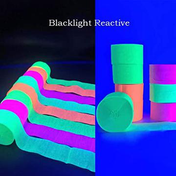 Illusion UV Neon Streamers (8 Pack)