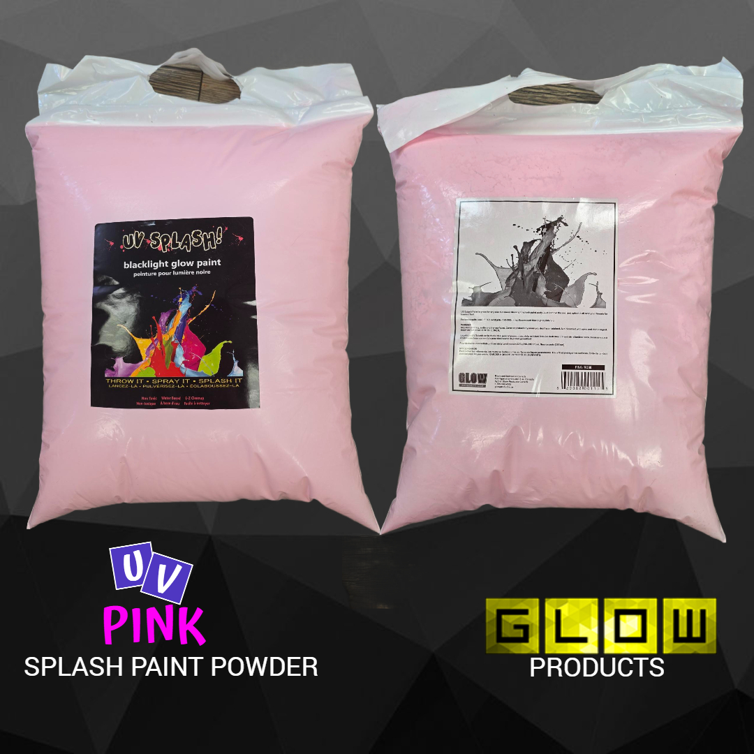 UV Powder For Splash Paint Pink
