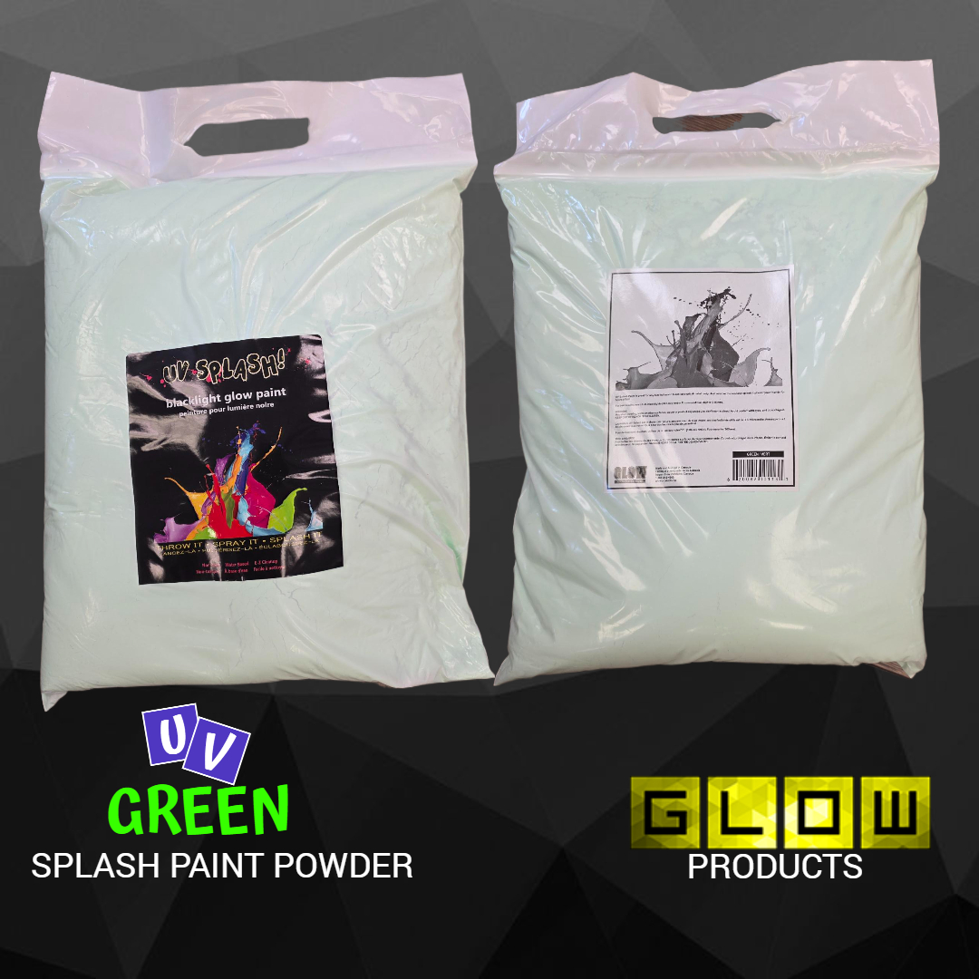 UV Powder For Splash Paint GREEN