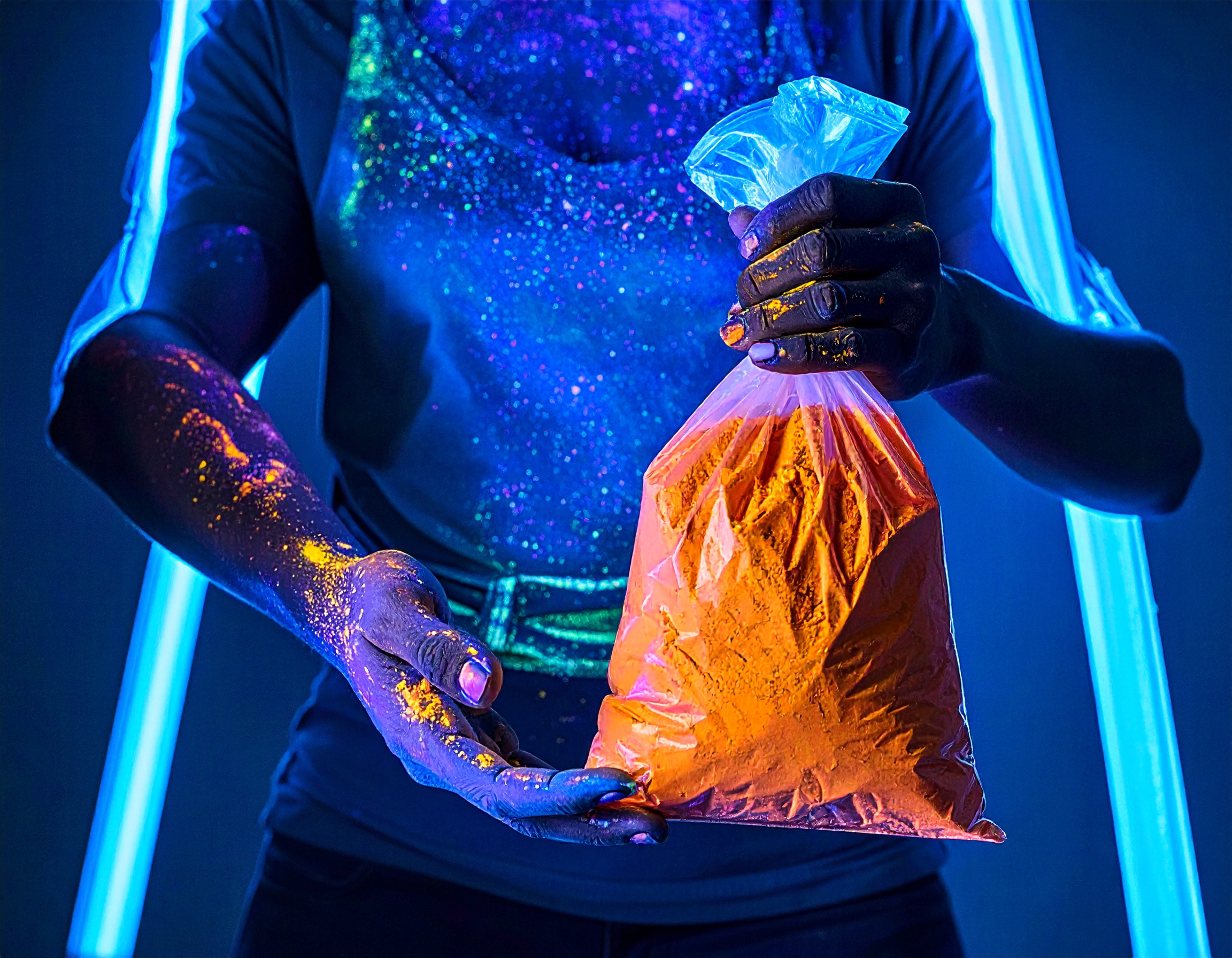 UV POWDER SPLASH PAINT