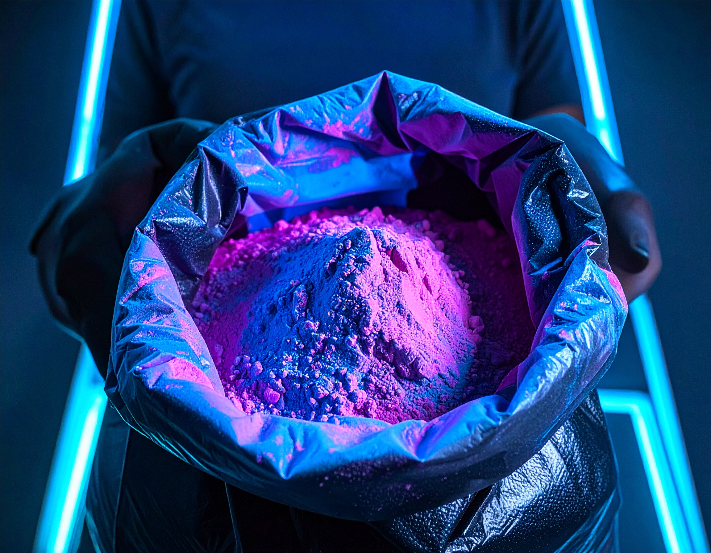 UV Pink Splash Powder